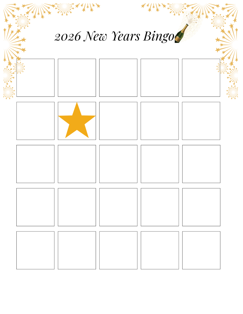 New Year, New Game: Why I’m Trading Resolutions for Life Bingo&nbsp;🥂